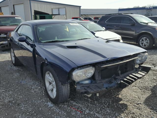 2C3CDYAG0DH688048 - 2013 DODGE CHALLENGER BLUE photo 1