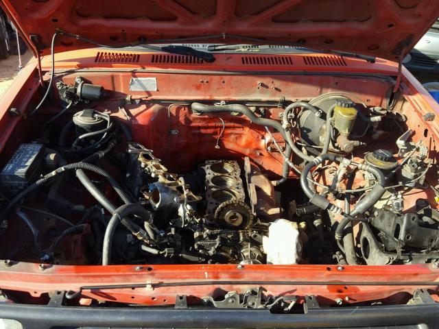 4TARN81A7PZ085712 - 1993 TOYOTA PICKUP 1/2 RED photo 7