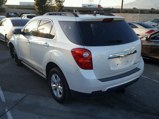 2GNALDEK1C1279259 - 2012 CHEVROLET EQUINOX LT WHITE photo 3