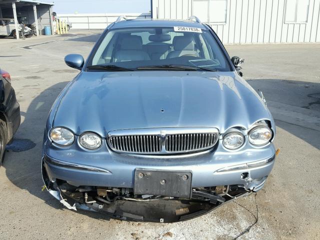 SAJWA54A45WE51738 - 2005 JAGUAR X-TYPE SPO BLUE photo 10