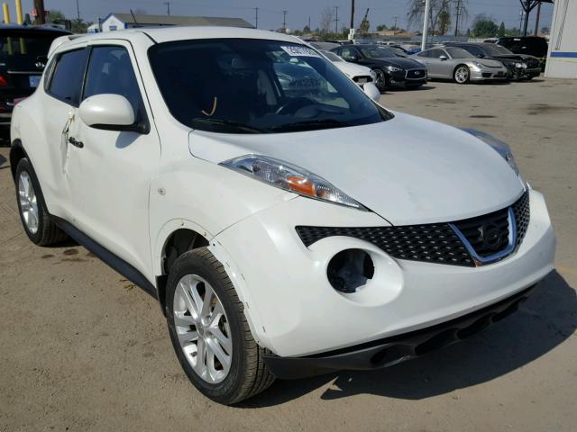 JN8AF5MR6DT210152 - 2013 NISSAN JUKE S WHITE photo 1