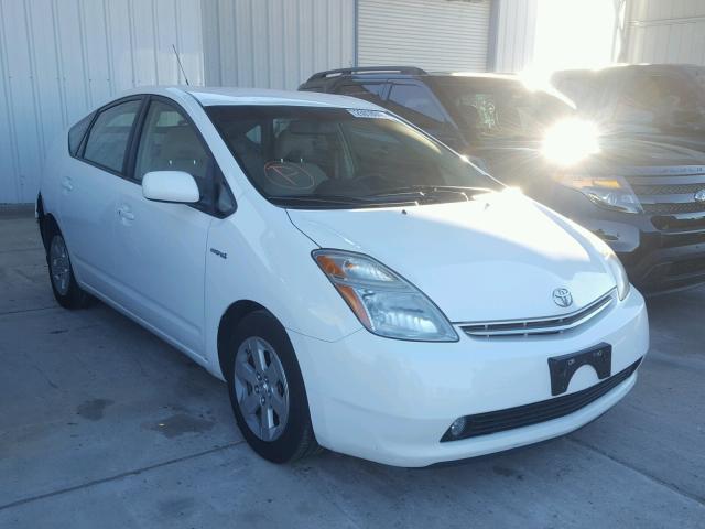 JTDKB20U977659049 - 2007 TOYOTA PRIUS WHITE photo 1