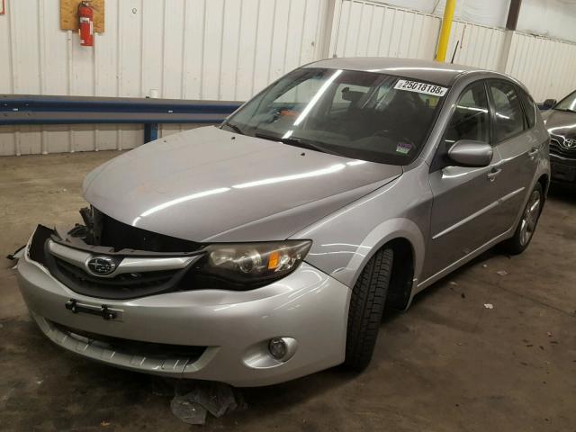 JF1GH6D61AH821562 - 2010 SUBARU IMPREZA OU SILVER photo 2