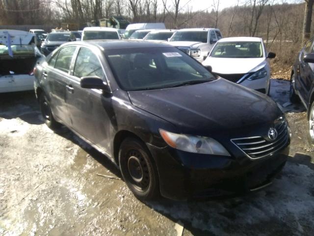 4T1BE46K98U792448 - 2008 TOYOTA CAMRY CE BLACK photo 1