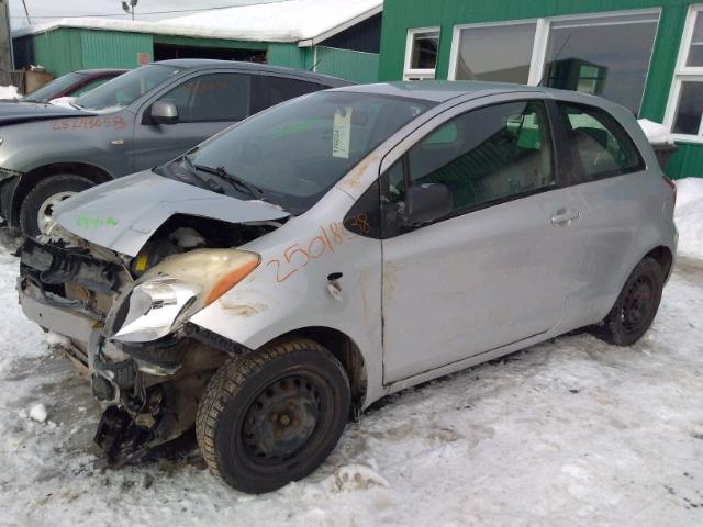 JTDJT923475041204 - 2007 TOYOTA YARIS SILVER photo 2