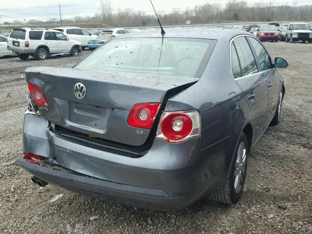 3VWEF81K87M168105 - 2007 VOLKSWAGEN JETTA WOLF SILVER photo 4