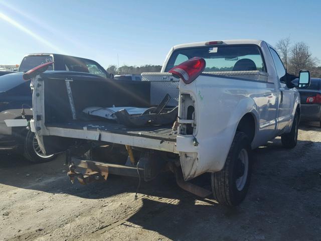 1FTNF20L14EB54073 - 2004 FORD F250 SUPER WHITE photo 4