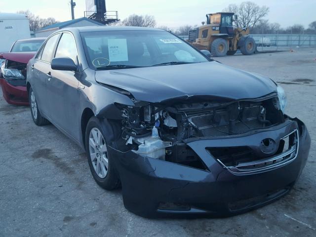 4T1BB46KX8U035437 - 2008 TOYOTA CAMRY HYBR GRAY photo 1