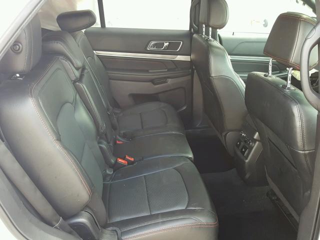 1FM5K8GT1GGD22240 - 2016 FORD EXPLORER S WHITE photo 6