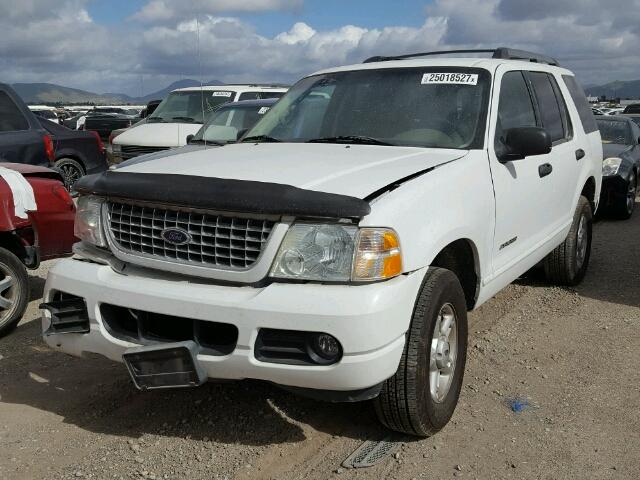 1FMZU63E45ZA57712 - 2005 FORD EXPLORER X WHITE photo 2