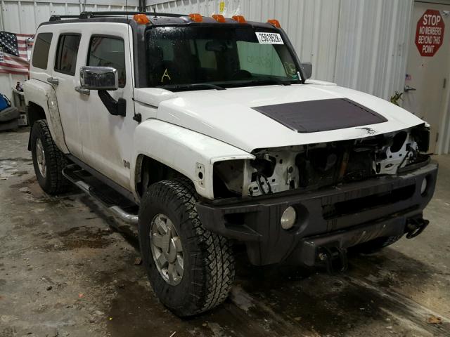 5GTDN136068225031 - 2006 HUMMER H3 WHITE photo 1