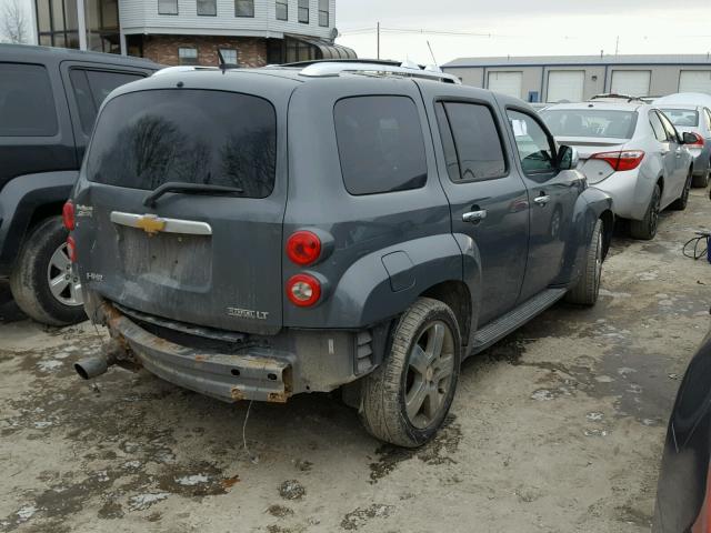 3GNCA53V89S595451 - 2009 CHEVROLET HHR LT GRAY photo 4