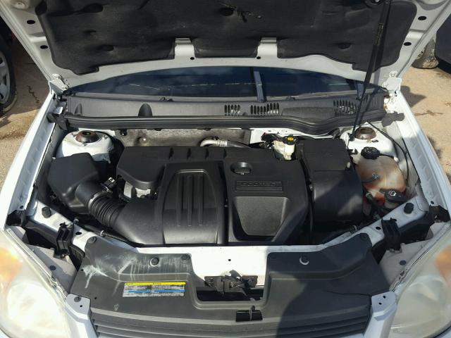 1G1AL58F387277495 - 2008 CHEVROLET COBALT LT WHITE photo 7