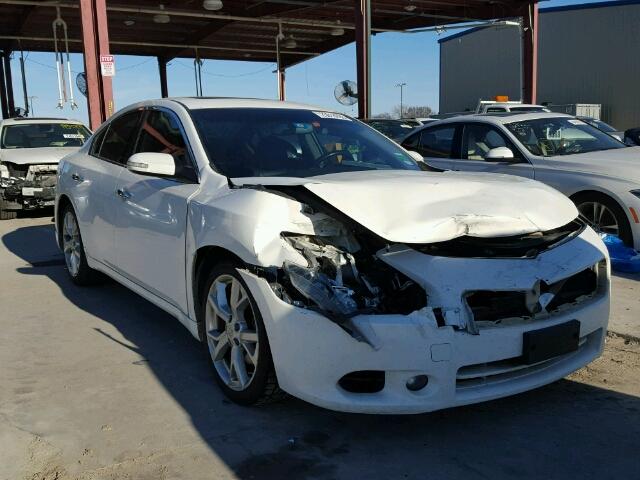 1N4AA5AP9CC848073 - 2012 NISSAN MAXIMA S WHITE photo 1