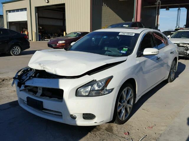 1N4AA5AP9CC848073 - 2012 NISSAN MAXIMA S WHITE photo 2