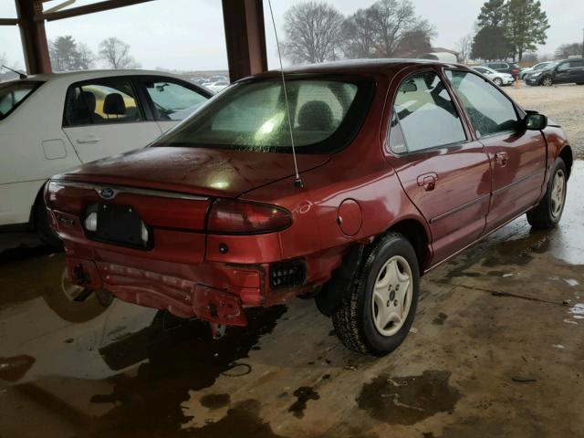 1FAFP663XYK111588 - 2000 FORD CONTOUR SE MAROON photo 4