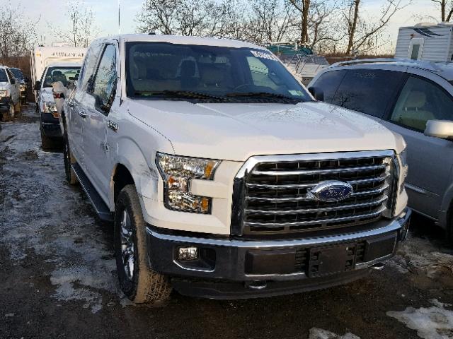 1FTEW1EF6FFC17999 - 2015 FORD F150 SUPER WHITE photo 1