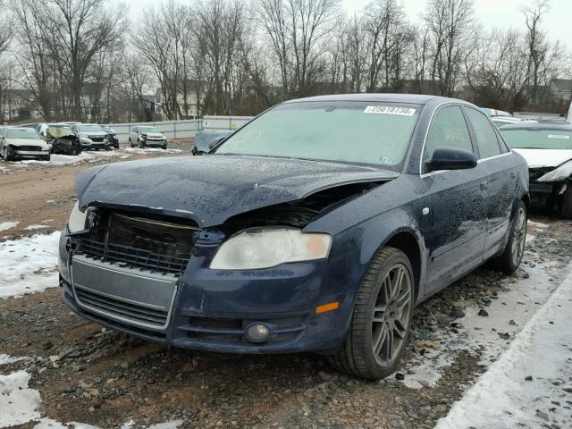 WAUDF78E66A218730 - 2006 AUDI A4 2.0T QU BLUE photo 2