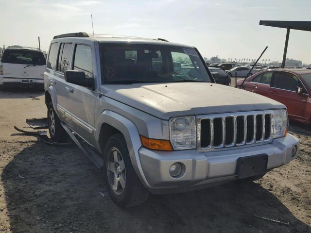 1J4RH4GK6AC140899 - 2010 JEEP COMMANDER SILVER photo 1