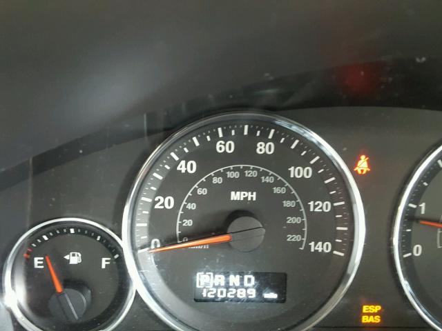 1J4RH4GK6AC140899 - 2010 JEEP COMMANDER ვერცხლისფერი ფოტო 8