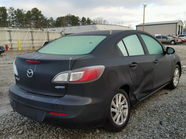 JM1BL1V7XC1548713 - 2012 MAZDA 3 I BLACK photo 4