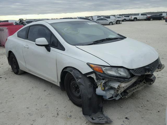 2HGFG3B57CH515224 - 2012 HONDA CIVIC LX WHITE photo 1