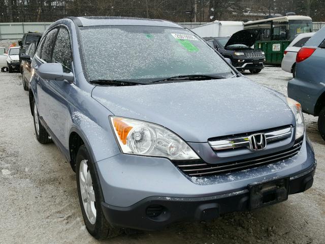 JHLRE48769C005266 - 2009 HONDA CR-V EXL BLUE photo 9