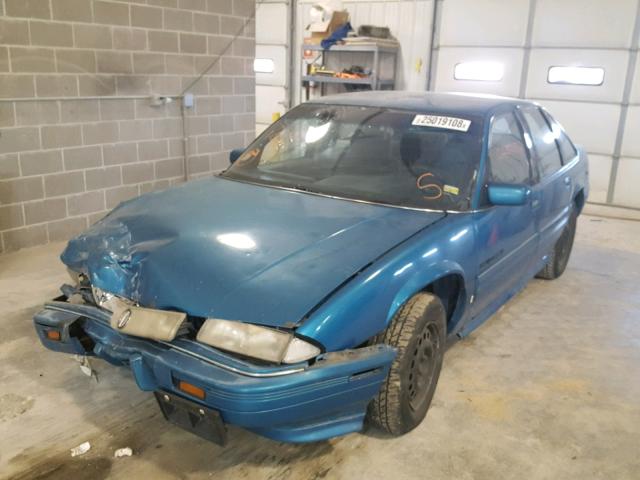 1G2WJ52M2TF264430 - 1996 PONTIAC GRAND PRIX GREEN photo 2