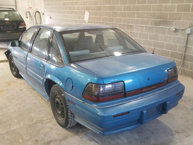 1G2WJ52M2TF264430 - 1996 PONTIAC GRAND PRIX GREEN photo 3