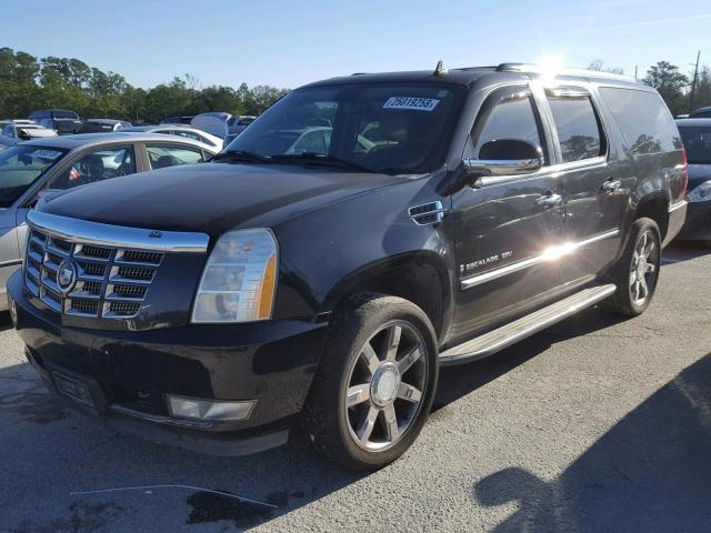 1GYFK66867R289342 - 2007 CADILLAC ESCALADE E BLACK photo 2