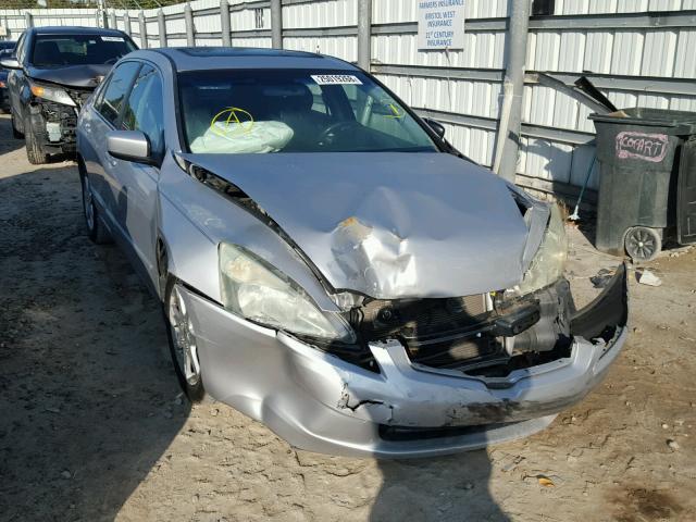 1HGCM665X4A031720 - 2004 HONDA ACCORD EX SILVER photo 1