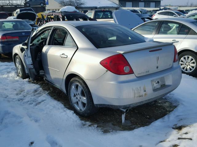 1G2ZH558764109413 - 2006 PONTIAC G6 GT SILVER photo 3