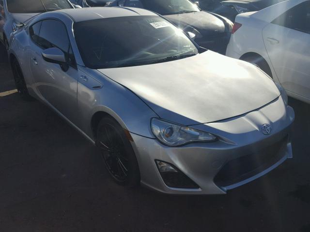 JF1ZNAA16D1721256 - 2013 TOYOTA SCION FR-S SILVER photo 1