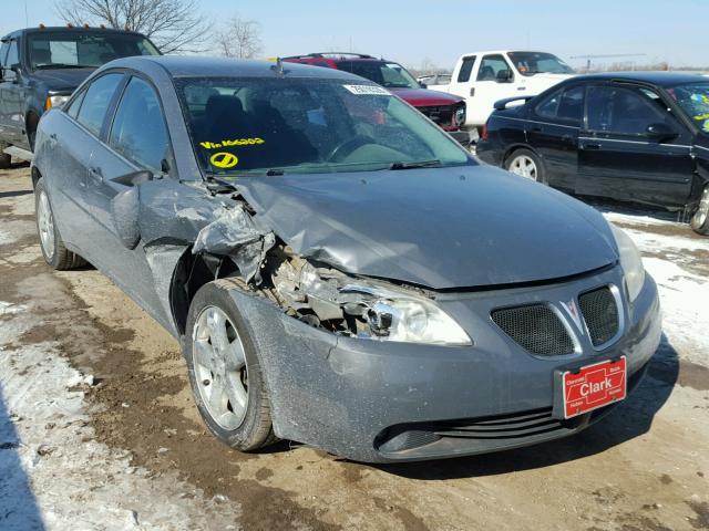 1G2ZH57N284166222 - 2008 PONTIAC G6 GT GRAY photo 1