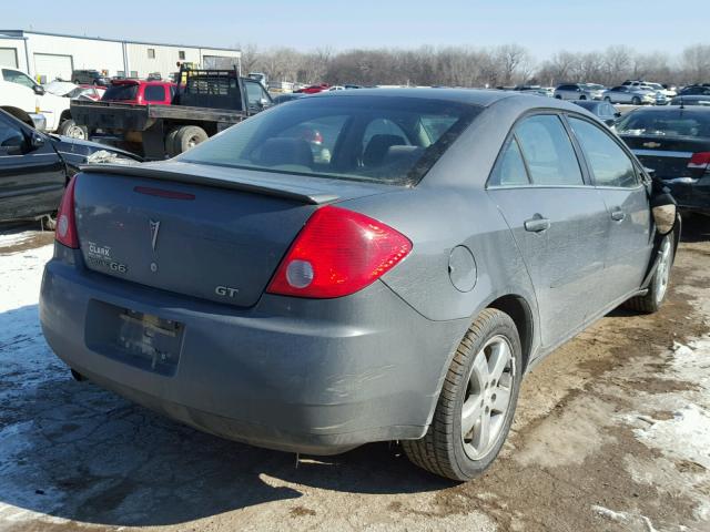 1G2ZH57N284166222 - 2008 PONTIAC G6 GT GRAY photo 4