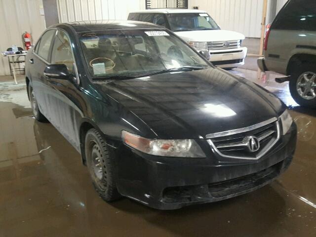 JH4CL95854C805986 - 2004 ACURA TSX BLACK photo 1