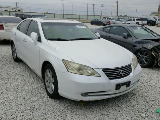 JTHBJ46G072055465 - 2007 LEXUS ES 350 WHITE photo 1