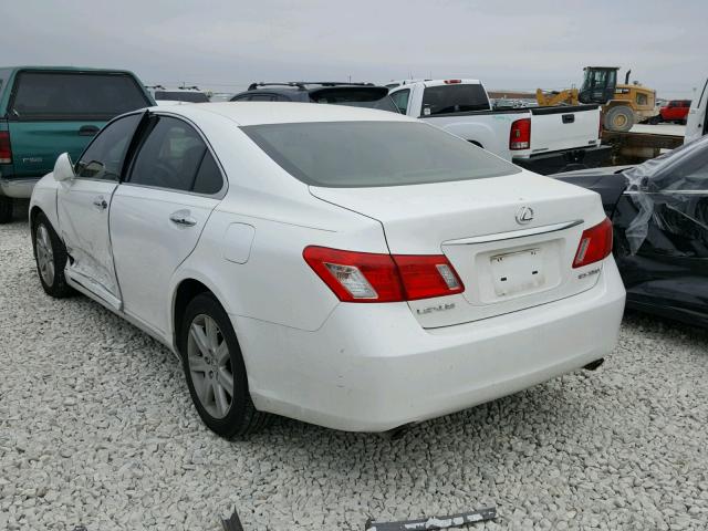 JTHBJ46G072055465 - 2007 LEXUS ES 350 WHITE photo 3