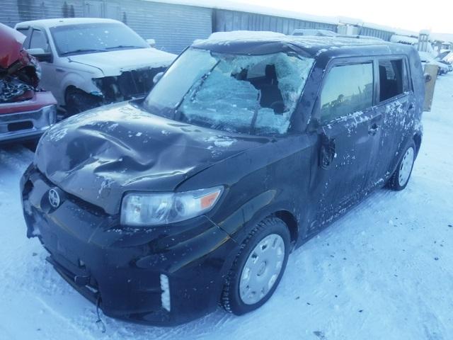 JTLZE4FE8FJ078326 - 2015 TOYOTA SCION XB BLACK photo 2