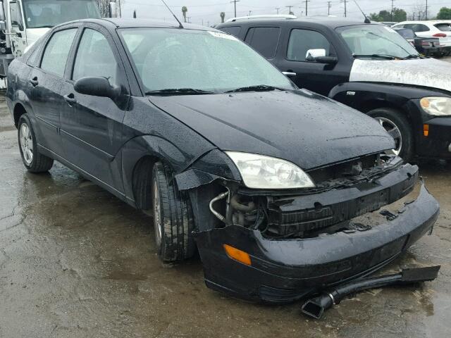 1FAFP34N77W312455 - 2007 FORD FOCUS ZX4 BLACK photo 1