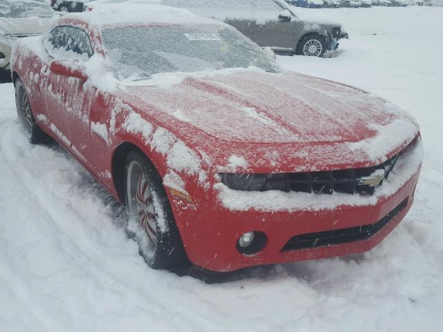 2G1FB1EV6A9103289 - 2010 CHEVROLET CAMARO LT RED photo 1