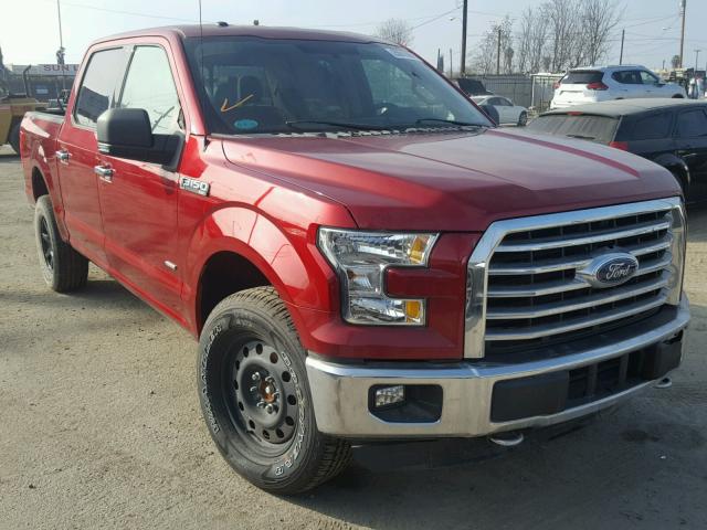 1FTEW1EP4FFB86681 - 2015 FORD F150 SUPER RED photo 1