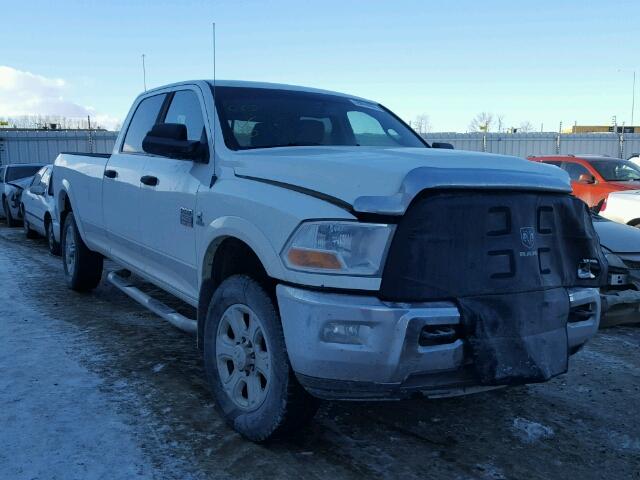 3D73Y3CL0BG635009 - 2011 DODGE RAM 3500 WHITE photo 1