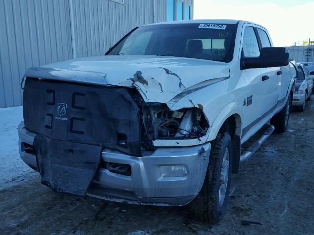 3D73Y3CL0BG635009 - 2011 DODGE RAM 3500 WHITE photo 2