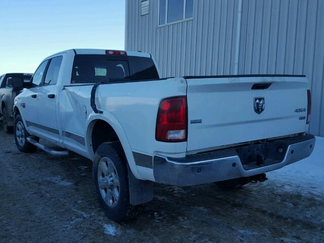 3D73Y3CL0BG635009 - 2011 DODGE RAM 3500 WHITE photo 3