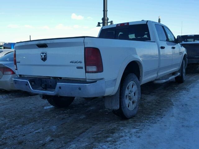 3D73Y3CL0BG635009 - 2011 DODGE RAM 3500 WHITE photo 4