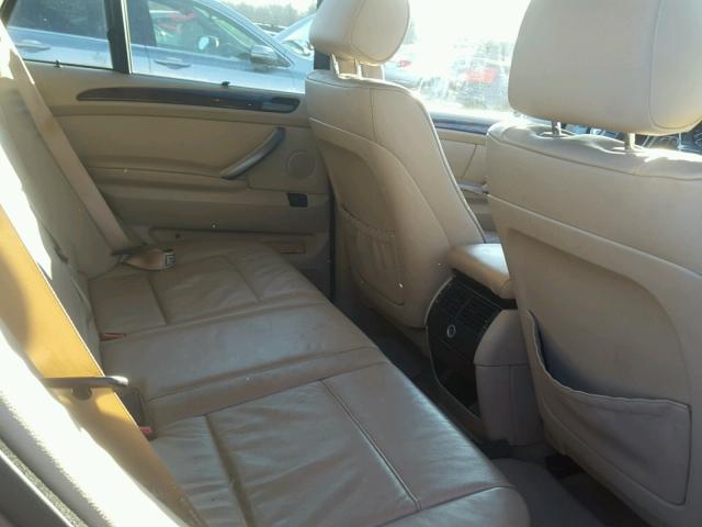 5UXFA13576LY41985 - 2006 BMW X5 3.0I BEIGE photo 6