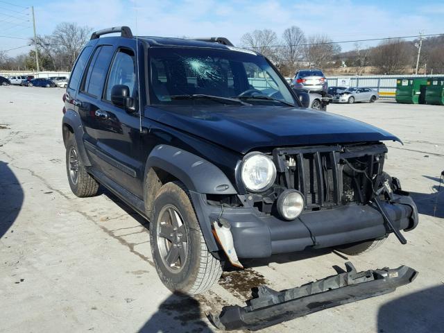 1J4GK38K36W140222 - 2006 JEEP LIBERTY RE BLACK photo 1