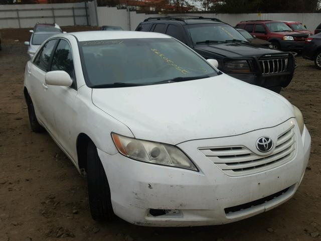 4T1BE46K39U823386 - 2009 TOYOTA CAMRY BASE WHITE photo 1