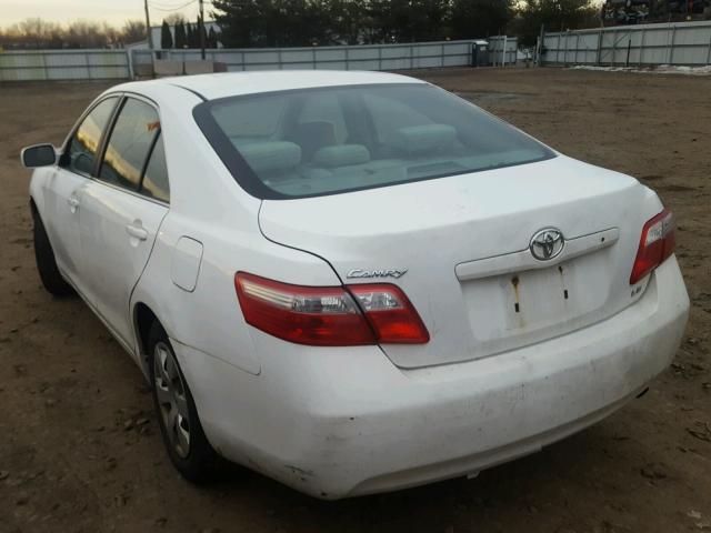 4T1BE46K39U823386 - 2009 TOYOTA CAMRY BASE WHITE photo 3